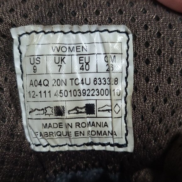 The North Face Hedgehog Fastpack Mid GTX Hiking Waterproof Boot Grey Sz 9 Women - Picture 10 of 11